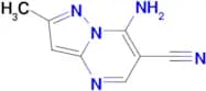 7-amino-2-methylpyrazolo[1,5-a]pyrimidine-6-carbonitrile