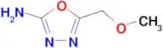 5-(methoxymethyl)-1,3,4-oxadiazol-2-amine