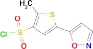 5-(5-isoxazolyl)-2-methyl-3-thiophenesulfonyl chloride