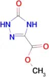 methyl 5-oxo-4,5-dihydro-1H-1,2,4-triazole-3-carboxylate