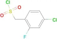 (4-chloro-2-fluorophenyl)methanesulfonyl chloride