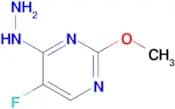 5-fluoro-4-hydrazino-2-methoxypyrimidine