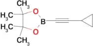 2-(cyclopropylethynyl)-4,4,5,5-tetramethyl-1,3,2-dioxaborolane