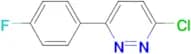 3-chloro-6-(4-fluorophenyl)pyridazine