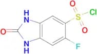 6-fluoro-2-oxo-2,3-dihydro-1H-benzimidazole-5-sulfonyl chloride