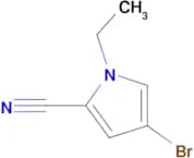 4-bromo-1-ethyl-1H-pyrrole-2-carbonitrile