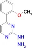 2-hydrazino-4-(2-methoxyphenyl)pyrimidine