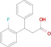 3-(2-fluorophenyl)-3-phenylpropanoic acid