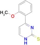 4-(2-methoxyphenyl)-2-pyrimidinethiol