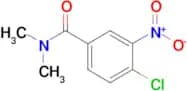 4-chloro-N,N-dimethyl-3-nitrobenzamide