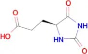 3-[(4S)-2,5-dioxo-4-imidazolidinyl]propanoic acid