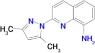 2-(3,5-dimethyl-1H-pyrazol-1-yl)quinolin-8-amine