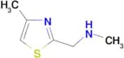 N-methyl-1-(4-methyl-1,3-thiazol-2-yl)methanamine