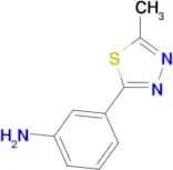 3-(5-methyl-1,3,4-thiadiazol-2-yl)aniline