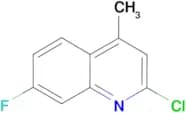 2-chloro-7-fluoro-4-methylquinoline