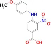 4-[(4-methoxyphenyl)amino]-3-nitrobenzoic acid