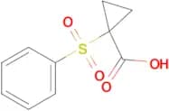 1-(phenylsulfonyl)cyclopropanecarboxylic acid
