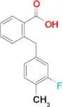 2-(3-fluoro-4-methylbenzyl)benzoic acid