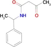 3-oxo-N-(1-phenylethyl)butanamide