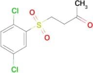 4-[(2,5-dichlorophenyl)sulfonyl]butan-2-one