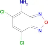 5,7-dichloro-2,1,3-benzoxadiazol-4-amine