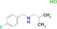 N-(4-fluorobenzyl)-2-methyl-1-propanamine hydrochloride