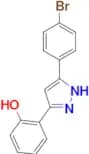 2-[5-(4-bromophenyl)-1H-pyrazol-3-yl]phenol