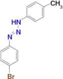 (1E)-1-(4-bromophenyl)-3-(4-methylphenyl)triaz-1-ene