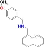 (4-methoxybenzyl)(1-naphthylmethyl)amine