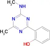 2-[4-methyl-6-(methylamino)-1,3,5-triazin-2-yl]phenol