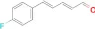 (2E,4E)-5-(4-fluorophenyl)penta-2,4-dienal
