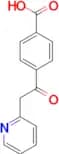 4-(2-pyridinylacetyl)benzoic acid