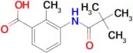 3-[(2,2-dimethylpropanoyl)amino]-2-methylbenzoic acid