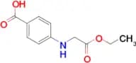 4-[(2-ethoxy-2-oxoethyl)amino]benzoic acid