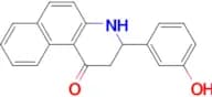 3-(3-hydroxyphenyl)-3,4-dihydrobenzo[f]quinolin-1(2H)-one