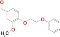 3-methoxy-4-(2-phenoxyethoxy)benzaldehyde