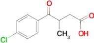 4-(4-chlorophenyl)-3-methyl-4-oxobutanoic acid