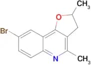 8-bromo-2,4-dimethyl-2,3-dihydrofuro[3,2-c]quinoline