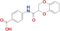 4-[(2,3-dihydro-1,4-benzodioxin-2-ylcarbonyl)amino]benzoic acid
