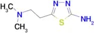 5-[2-(dimethylamino)ethyl]-1,3,4-thiadiazol-2-amine