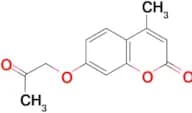 4-methyl-7-(2-oxopropoxy)-2H-chromen-2-one