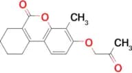 4-methyl-3-(2-oxopropoxy)-7,8,9,10-tetrahydro-6H-benzo[c]chromen-6-one