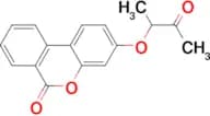 3-(1-methyl-2-oxopropoxy)-6H-benzo[c]chromen-6-one
