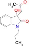 3-hydroxy-3-(2-oxopropyl)-1-propyl-1,3-dihydro-2H-indol-2-one