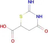 2-imino-4-oxo-1,3-thiazinane-6-carboxylic acid