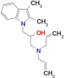 1-(diallylamino)-3-(2,3-dimethyl-1H-indol-1-yl)propan-2-ol