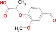 2-(4-formyl-2-methoxyphenoxy)propanoic acid