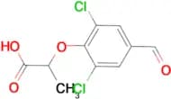 2-(2,6-dichloro-4-formylphenoxy)propanoic acid