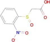 [(2-nitrophenyl)sulfinyl]acetic acid