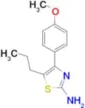 4-(4-methoxyphenyl)-5-propyl-1,3-thiazol-2-amine